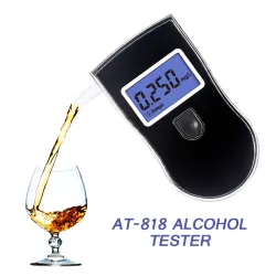 Professioneller Alkoholtest - Atemtest - LCD-Anzeige