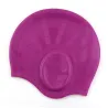 Silicone swimming cap - long hair & ears protectionSwimming