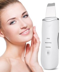 Ultrasonic face skin cleaner - peeling - blackhead removal - exfoliating - pore cleanerSkin