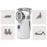 Portable ultrasonic nebulizer - mini handheld inhaler - air humidifier - atomizer - setHumidifiers
