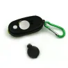 Mini COB LED 3-Mode Taschenlampe mit Karabiner