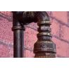Vintage Wasserrohr - Wandleuchte