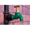 Vintage Wasserrohr - Wandleuchte