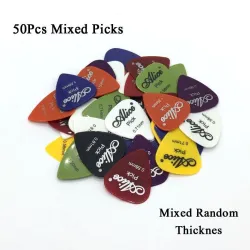 E-Gitarre Picks - 0.58mm 0.71mm 0.81mm 0.96mm 1.20mm 1.50mm - 50 Stück Set