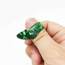 Thumb Fingergitarre Pick - Celluloid Mediator - 1,2 mm