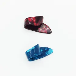 Thumb Fingergitarre Pick - Celluloid Mediator - 1,2 mm