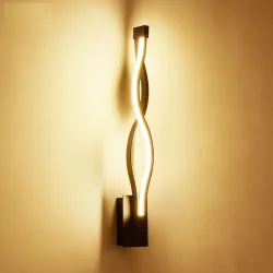 Moderne Wandleuchte - Aluminium
