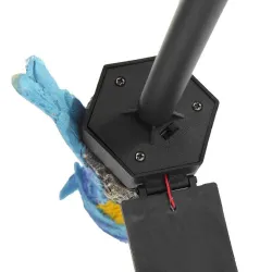 Solarbetriebene LED Papageien - Gartenlicht