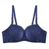 Floral bra - front closure - push up - wirelessLingerie