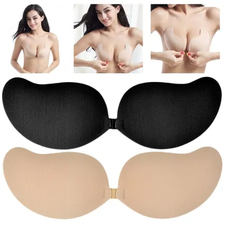 Kleber BH mit Push-up - nahtlos - trägerlos - Frontverschluss
