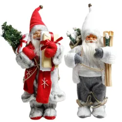 Weihnachtsdekoration Weihnachtsmann Puppe