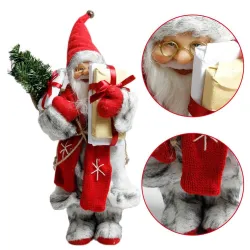 Weihnachtsdekoration Weihnachtsmann Puppe