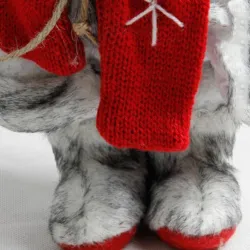 Weihnachtsdekoration Weihnachtsmann Puppe