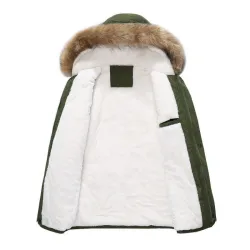 Winter Kapuzenjacke - warm - schlank