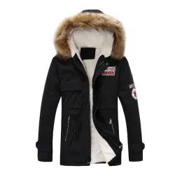 Winter Kapuzenjacke - warm - schlank