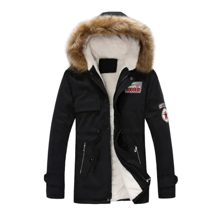 Winter Kapuzenjacke - warm - schlank