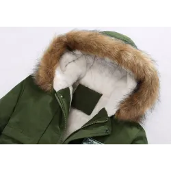 Winter Kapuzenjacke - warm - schlank
