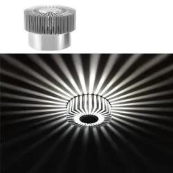 Smart LED 3W - Aluminium Deckenleuchte - Fernbedienung - RGB - dimmbar