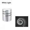 LED Wandleuchte mit Spiralloch - RGB - Fernbedienung