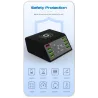 USB 60W LED-Anzeige - drahtloses Mehrport-Ladegerät - schnelle Ladung 3