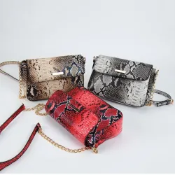 Snake skin pattern - small shoulder bagHandbags
