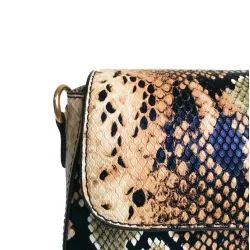Snake skin pattern - small shoulder bagHandbags