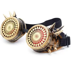 Retro Steampunk Sonnenbrille - unisex Brillen