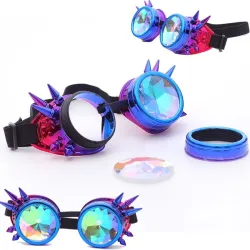 Steampunk & Gothic Brille - Vintage Sonnenbrille