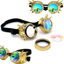 Steampunk & Gothic Brille - Vintage Sonnenbrille