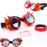 Steampunk & Gothic Brille - Vintage Sonnenbrille
