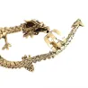 Gothic & punk Ohrring mit Drachen