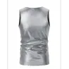 Shiny Metallic T-Shirt - ärmellose Weste
