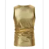 Shiny Metallic T-Shirt - ärmellose Weste