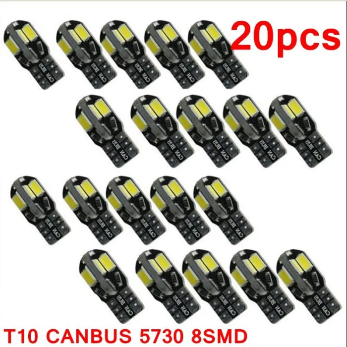 T10 12V Canbus LED Auto Innenlampe - 20 Stück