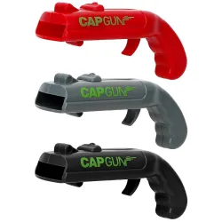 Cap gun - Flaschenöffner - schießt die Kappe weg