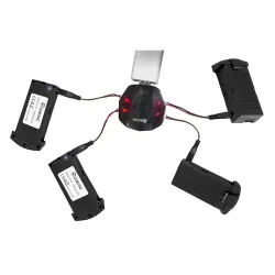 E520 E520S RC Drone Quadcopter - 4 in 1 USB Ladegerät - Ladebox - Android Adapterkabel