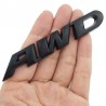 3D AWD - car sticker - chromeStickers