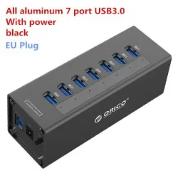 Orico A3H7 A3H10 A3H4 - Aluminium Hochgeschwindigkeitsteiler - 7-port - USB 3.0