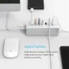 Orico A3H7 A3H10 A3H4 - Aluminium Hochgeschwindigkeitsteiler - 7-port - USB 3.0