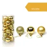 Christmas tree balls - 24 piecesChristmas
