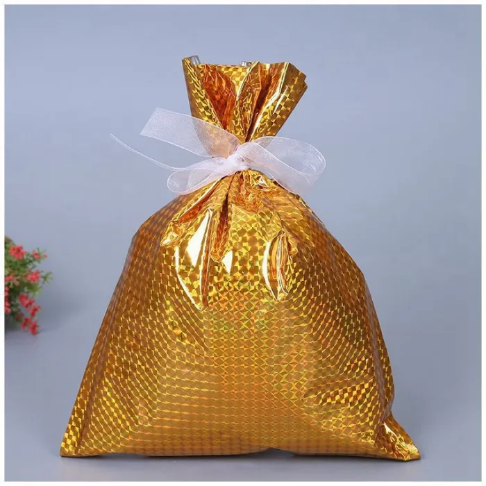 Christmas gift bags with drawstrings 32 * 24 cm 50 piecesChristmas