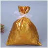 Weihnachtsgeschenktaschen mit Kordelzügen 32 * 24 cm 50 Stück