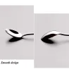 Edelstahl Teelöffel mit langem Griff für Tee - Kaffee & Desserts 6 Stück