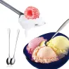 Edelstahl Teelöffel mit langem Griff für Tee - Kaffee & Desserts 6 Stück