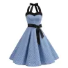 Vintage Spitze Kleid mit Polka Dots