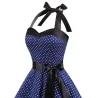 Vintage Spitze Kleid mit Polka Dots