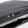 H1 3 Modi - 3 Ventilatoren - 2 USB - Laptop-Kühlkissen - Stand