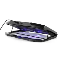 H1 3 Modi - 3 Ventilatoren - 2 USB - Laptop-Kühlkissen - Stand