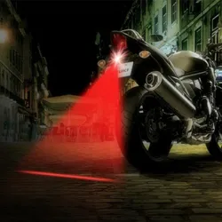 Motorrad Laser Nebellampe - Heckleuchte