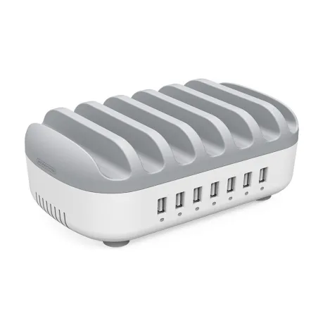 5V2.4A 7-ports USB charging station dock with phone holderChargers